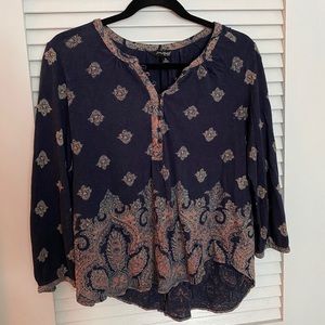 Three Quarter Sleeve Shirt